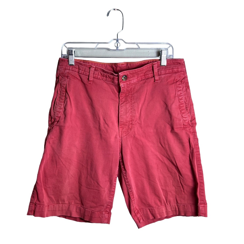 The North Face Chino Shorts Men's 32 Red Gorpcore Hiking Outdoor